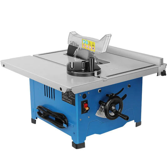8-Inch Household Miniature Woodworking Table Saw Electric Multi-Function Precision Dust-Proof Decoration Cutting Machine
